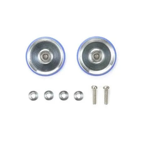 Tamiya 19mm Aluminum Roller w/Plastic Rings (Dish Type) - 15426