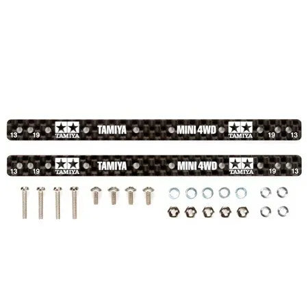 Tamiya HG Carbon Reinforcing Plate for 13/19mm Roller (1.5mm) - 15497
