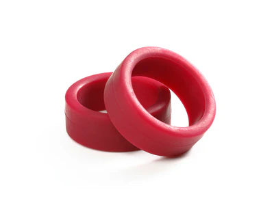 Tamiya Low Friction Low Profile Tire (Maroon, 2pcs.) - 95208