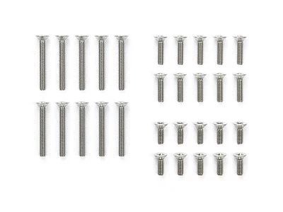 Tamiya Stainless Steel Countersunk Screw Set (6/8/15mm) - 15527