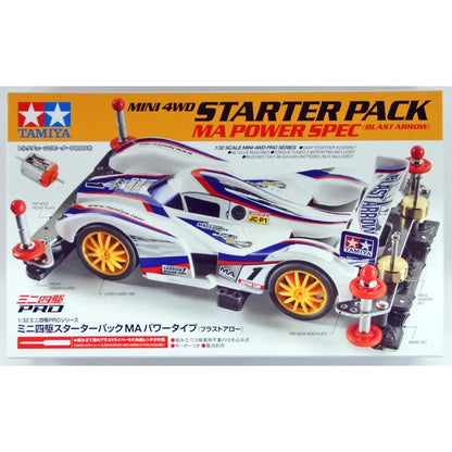 Tamiya Blast Arrow Mini 4WD Starter Pack Power Spec (MA Chassis) - 18647