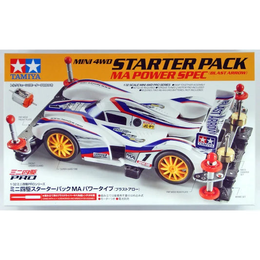Tamiya Blast Arrow Mini 4WD Starter Pack Power Spec (MA Chassis) - 18647