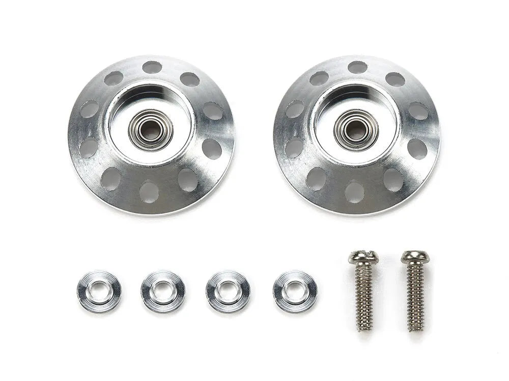 Tamiya HG Lightweight 19mm Tapered Aluminum Ball-Race Rollers (Ringless) - 95651