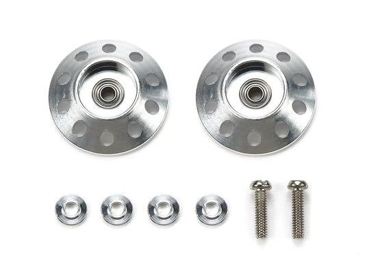 Tamiya HG Lightweight 19mm Tapered Aluminum Ball-Race Rollers (Ringless) - 95651