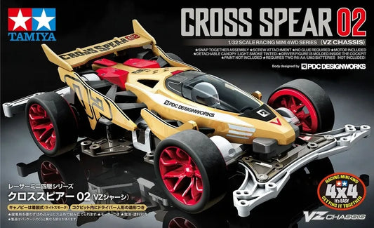 [Made In JAPAN] Tamiya Cross Spear 02 (VZ Chassis) - 18104