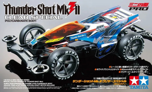 Tamiya Thunder Shot Mk.II Clear Special Polycarbonate Body (MS Chassis) - 95463