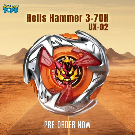 Beyblade UX-02 Hells Hammer Starter Set