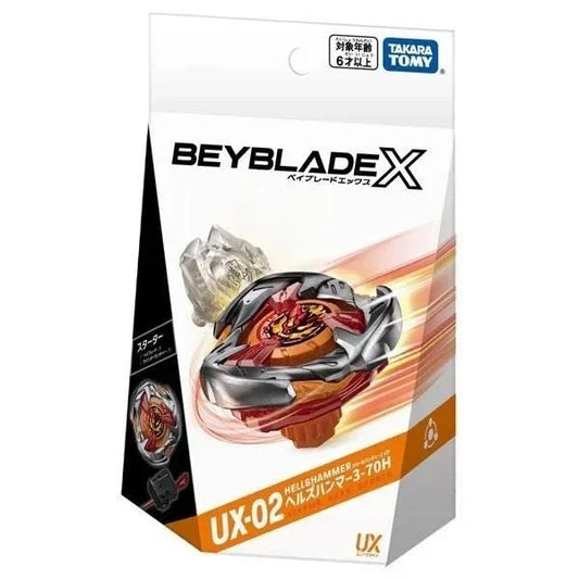 Beyblade UX-02 Hells Hammer Starter Set