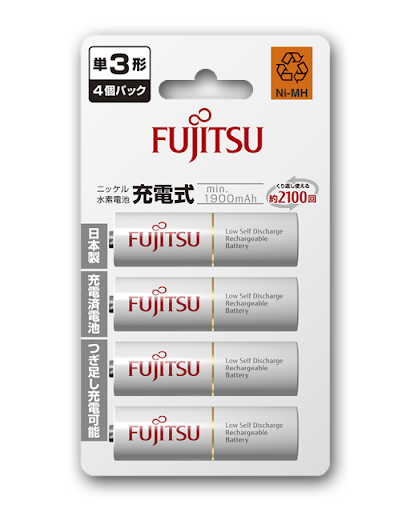 Fujitsu White 1900Mah